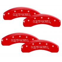 2010-14 Ford Raptor SVT Caliper Covers MGP - Red set