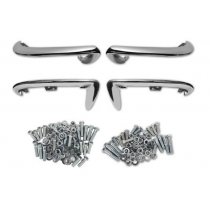 1963-1967 C2 Corvette 4pc Bumper Set Front And Rear