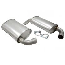 C3 1979-1982 Corvette Aluminized Hideaway Mufflers 2 1/2 Inch