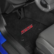 2017-2019 Camaro Genuine GM Front & Rear Carpet Floor Mats ZL1 Logo 23378909 