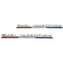 C2 1963-1964 Corvette Fuel Injection Side Emblems