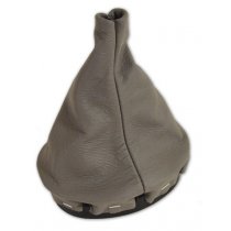 C5 1997-2004 Corvette Leather Shift Boot With Retainer -Gray