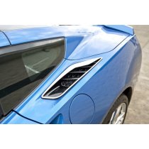 2014-2019 C7 Corvette Stingray Polished Rear Quarter Vent Set