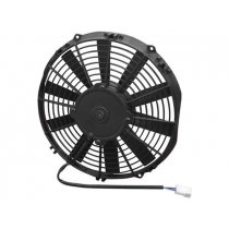 SPAL 30100384 12 Low-Profile Fan 12V 861 cfm Pusher Straight Blades