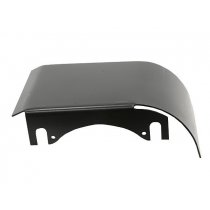 C1 C2 C3 1963-1976 Corvette AC Compressor Pulley Shield Cover Black
