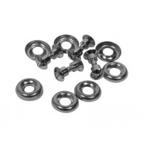 C3 1968 Corvette Sunvisor Screw Set 12 Piece