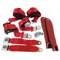 C3 1970-1971 Corvette Replacement Horizontal Mount Single Retractor Belts