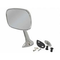 C3 1975-1979 Corvette Mirror Right Outside Chrome With Mount Kit