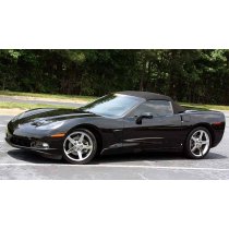 C6 2005-2013 Corvette Convertible Top in Black Original Twillfast