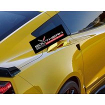 2015-2019 C7 Corvette Z06 Painted Quarter Panel Ducts