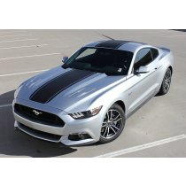 2017 Ford Mustang Decals Stripes Kit Southerncarparts 2017 Ford Mustang Median Stripe Kit