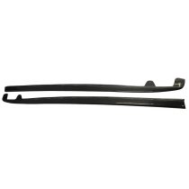 C6 Corvette ZR1 Hydro Carbon Fiber Side Skirts - Z06/Grand Sport