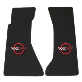 1986 C4 Corvette Floor Mats With Embroidered Logo Southerncarparts Com