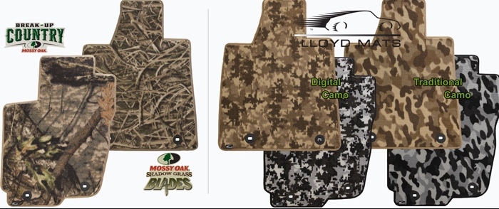 1995 2017 Chevrolet Tahoe Lloyd Camo Floor Mats Southerncarparts Com