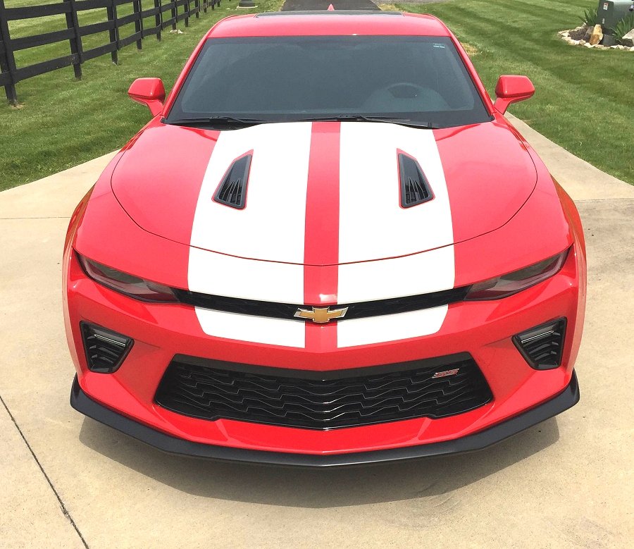 2016 camaro front shop splitter
